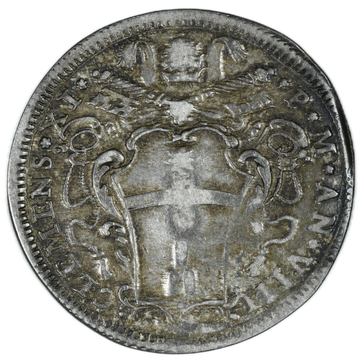 CLEMENT XI TESTON 1708 AVERS