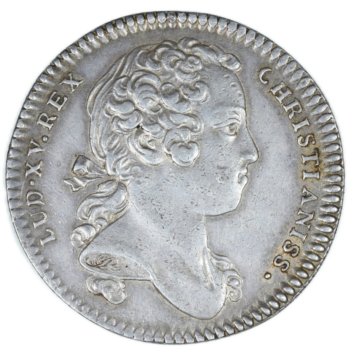 JETON LOUIS XV ARGENT SEVILLE 1728 AVERS