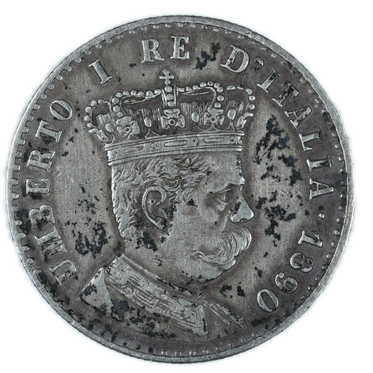 ERYTHREE ITALIE 50 CENTESIMI 1890 REVERS