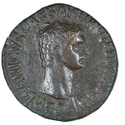 GERMANICUS AS AVERS