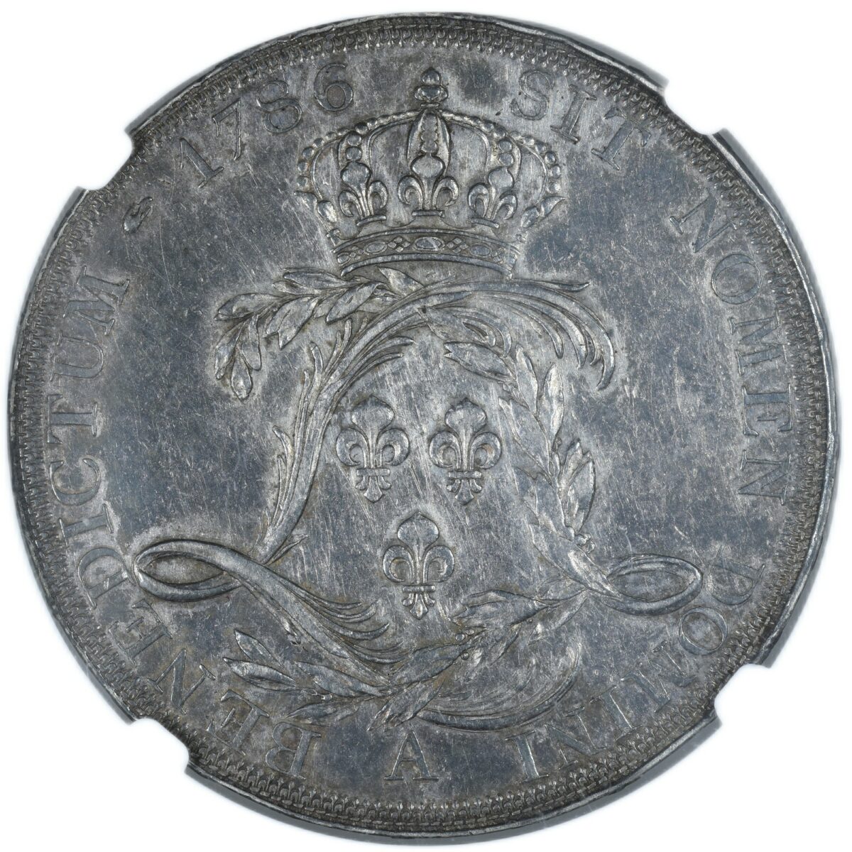 LOUIS XVI ECU CALONNE AVERS 1786 REVERS