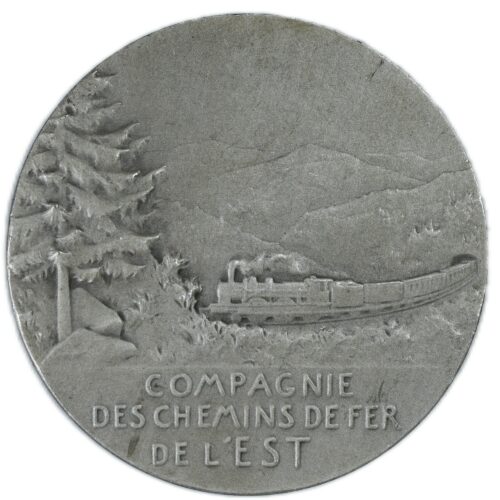 MEDAILLE CHEMIN FER ARGENT REVERS 2