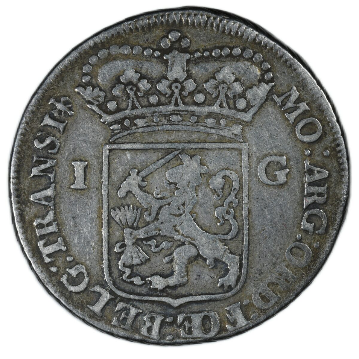 PAYS BAS GULDEN 1764 REVERS