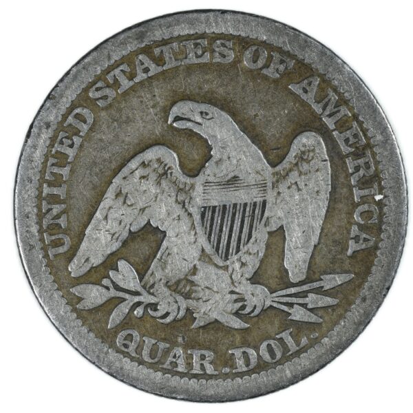 USA QUARTER DOLLAR 1856 REVERS