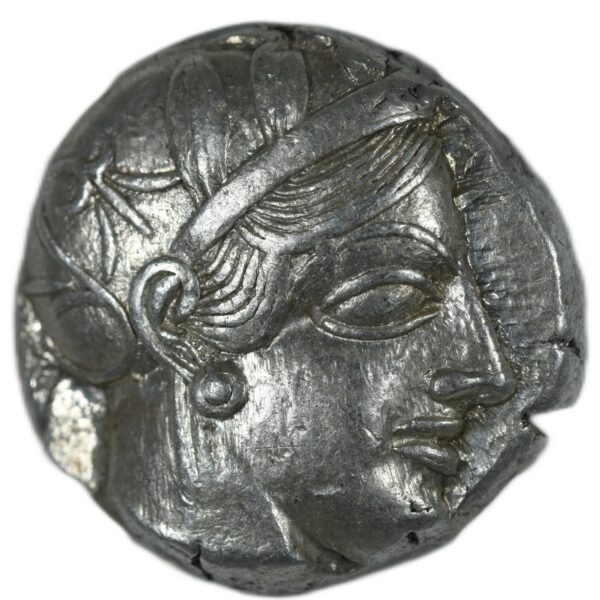 ATHENES TETRADRACHME CHOUETTE AVERS NGC