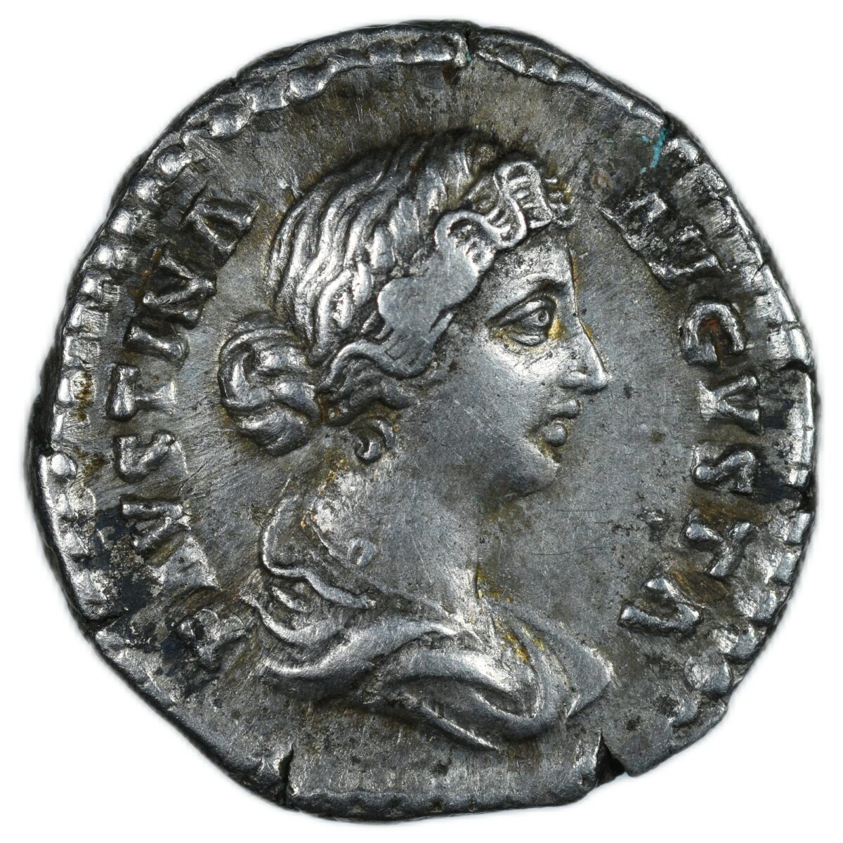 DENIER ROME FAUSTINE II AVERS 2