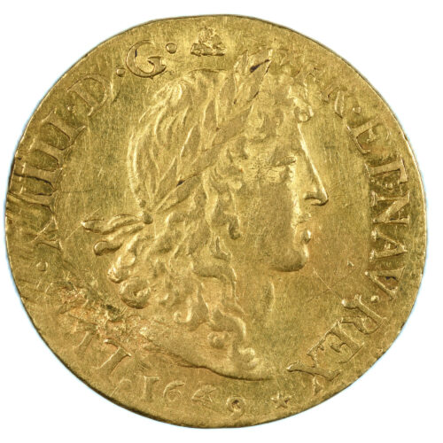 LOUIS XIV 1669 LYON OR AVERS