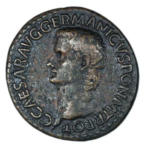 GERMANICUS AS VESTA AVERS