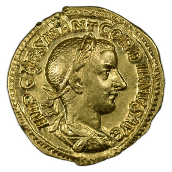 GORDIEN III AUREUS ROME AVERS