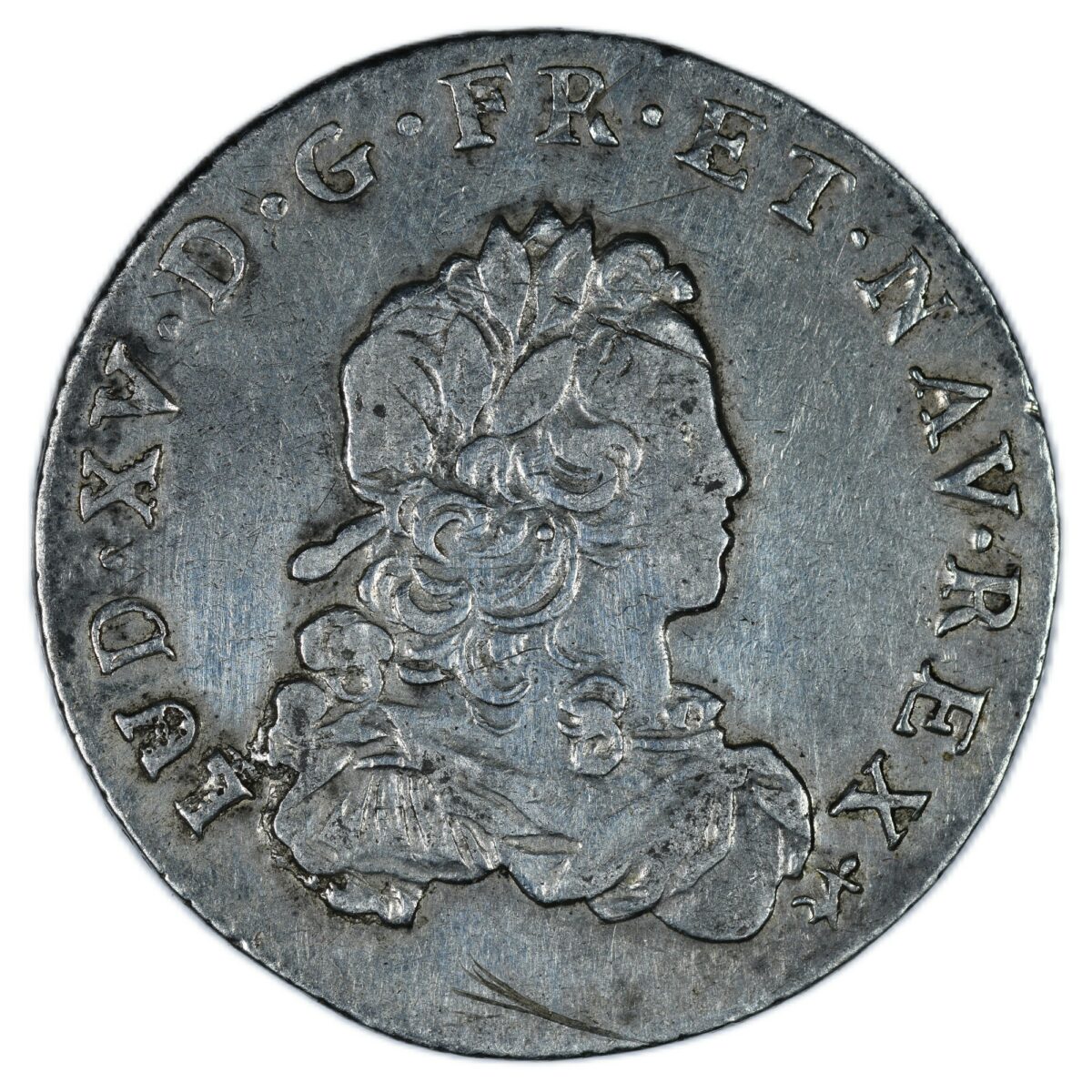 LOUIS XV TIERS DECU 1722 METZ AVERS