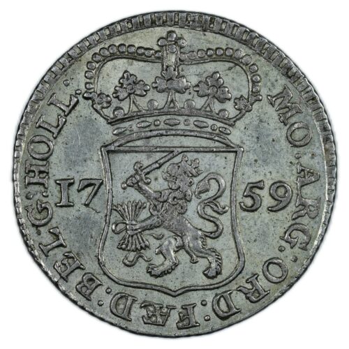 PAYS BAS QUART GULDEN 1759 AVERS