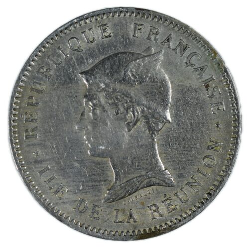 REUNION FRANC 1896 REVERS